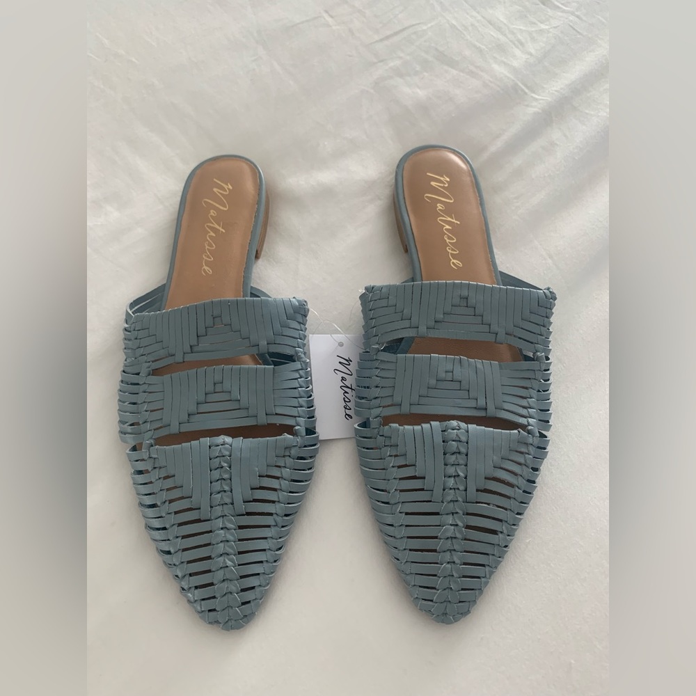 Sky Blue Matisse Flats NWT